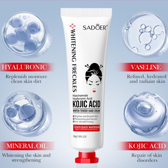 Sadoer Kojic Quick Whitening Acid Hand Cream