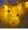 Bulb Style LED String Warm Fairy Light USB & AA Battery Operated