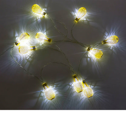 Bulb Style LED String Warm Fairy Light USB & AA Battery Operated