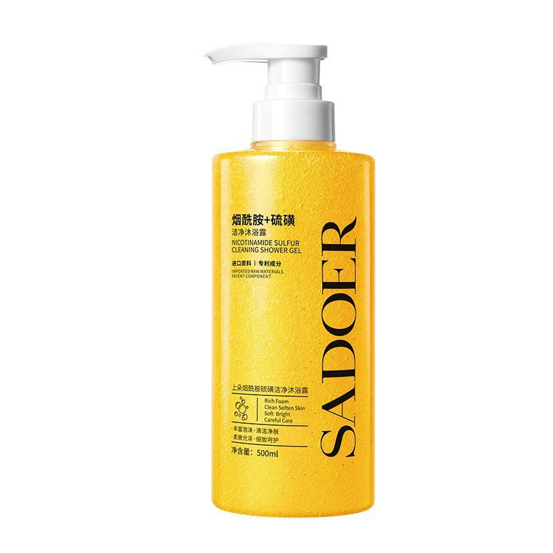 Sadoer Nicotinamide Sulfur Cleansing Shower Gel 500ml