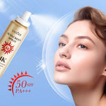 SADOER 24K Gold Sunscreen Spray SPF50+ PA+++ Nicotinamide 24H-Anti UVA/UVB High Protection Whitening Spray 150ml