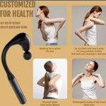 Portable Curved Hook Shape Fascial Gun Massager High Frequency Vibration Deep Body Massager