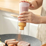 Portable Silicone Salt Sugar Seasoning Bottle Container With Lid