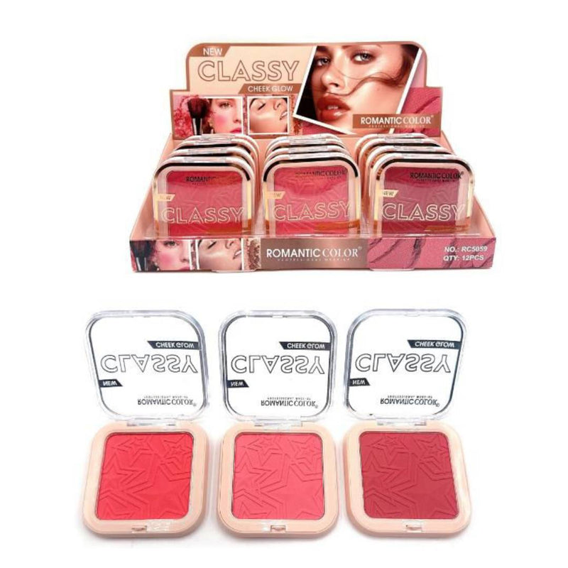 Romantic Color New Classy Cheek Glow Blush 3Pcs Set