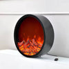 Round Nordic Light Luxury Fireplaces Home Room Decoration