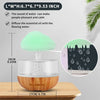 Raining Cloud Night Light Aromatherapy Essential Oil Diffuser Humidifier Relaxing Mood Water Drop Sound