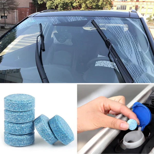 Car Windshield Glass Washer Cleaner Tablets Pack Of 10Pcs