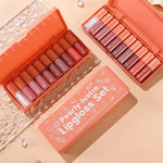 Dragon Ranee Pearly Lustre Lip Gloss 10pcs Set