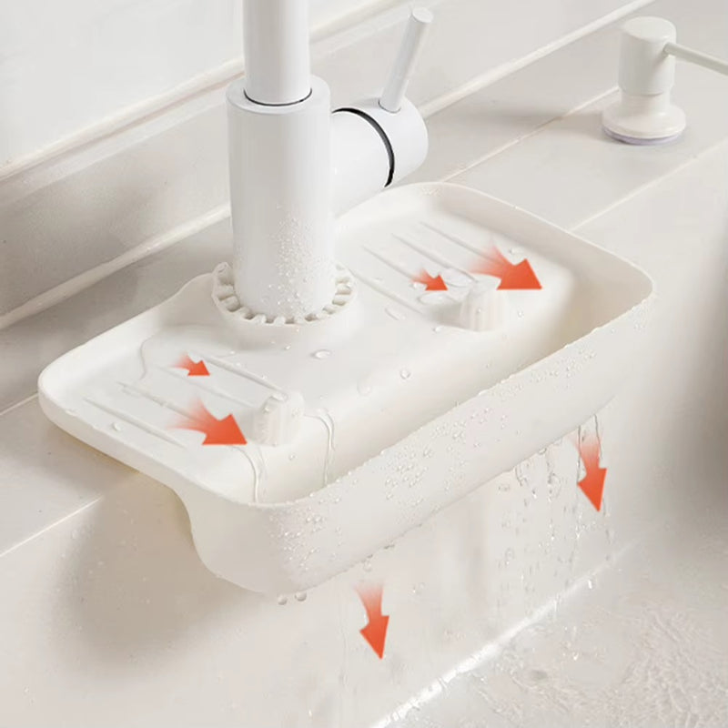 Silicone Sink Faucet Drain Holder Storage Rack