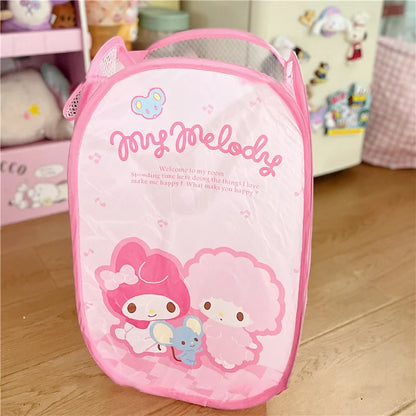 Anime Cartoon Kid Foldable Laundry Basket Laundry Bag Storage Bag