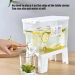 Multipurpose Beverages Water Dispenser Juice Container With Stand 3.5 Liter Capacity