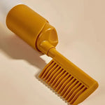 Hair Oil Applicator Bottle With Comb Brush