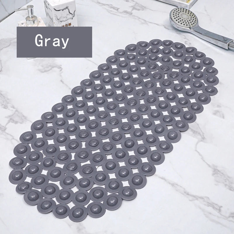 Oval Anti Slip Bath Mat Doormat Bathroom Shower Mat