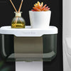 Wall Mount Bathroom Tissue Storage Box Holder Waterproof