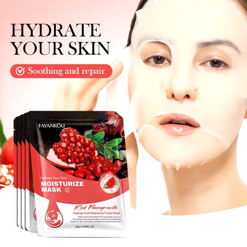 FAYANKOU Red Pomegranate Hydrate And Moisturize Facial Mask