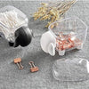 Multifunctional Creative Dustproof Acrylic Cute Sheep Cotton Bud Holder Storage Box