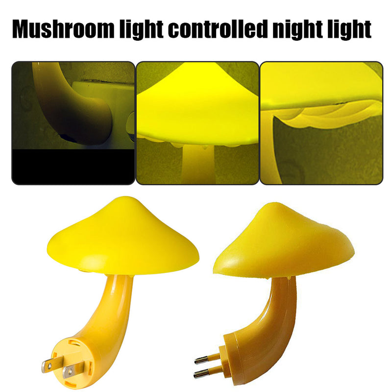 Mini Mushroom Night Led Lamp Energy Saving Led Night Light