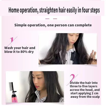 MOKERU Hair Straightening Cream Nourishing Fast Smoothing Hair Mask Hair Straightening Cream Nourishing Fast Smoothing Hair Mask