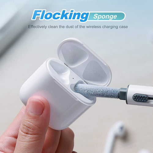 Multifunctional Cleaner Kit For Airpods & Headphones Case Cleaning Tool With Soft Brush