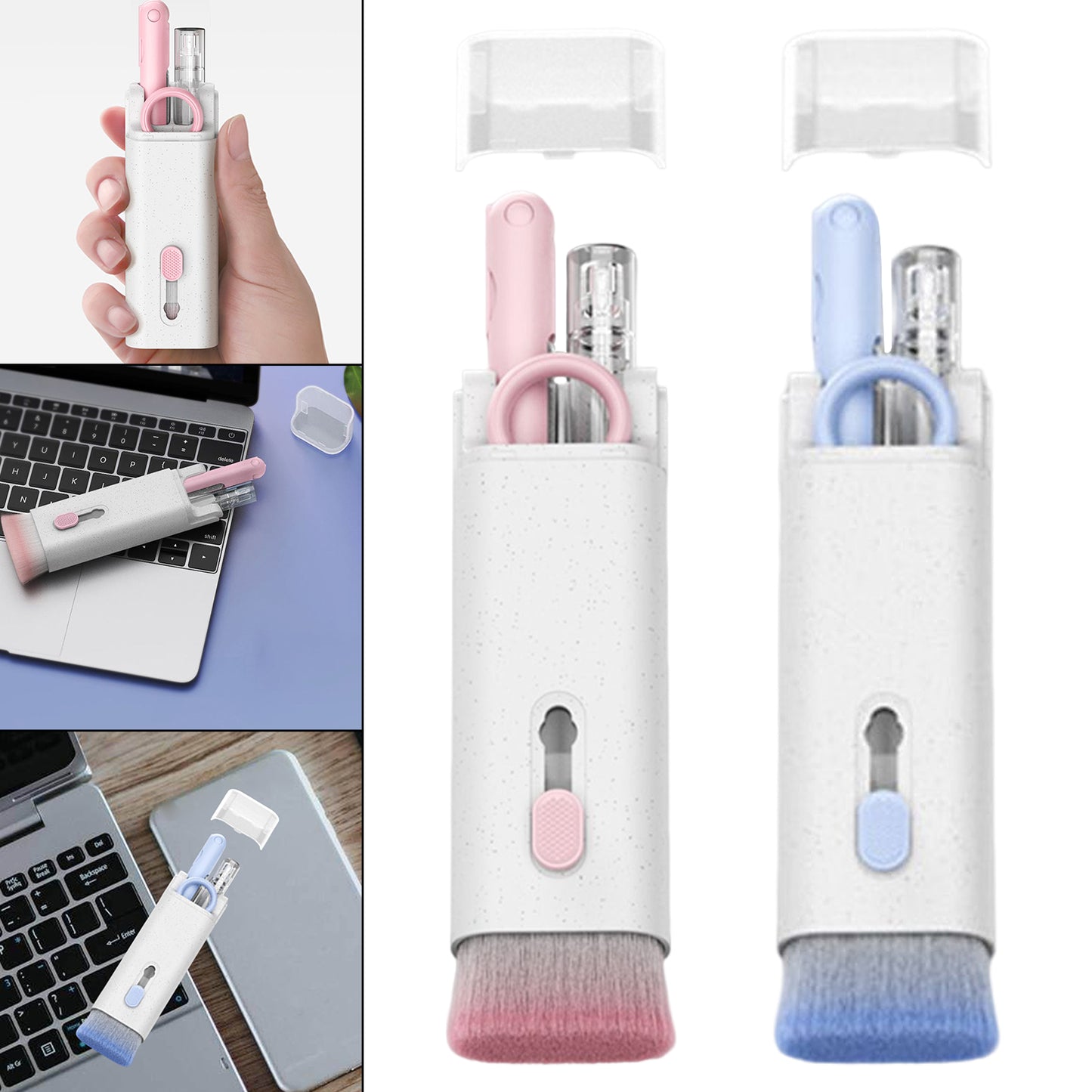 Laptop Cleaner 7 in 1 Keyboard Cleaner Set Computer MacBook Earphone Cleaning Kit