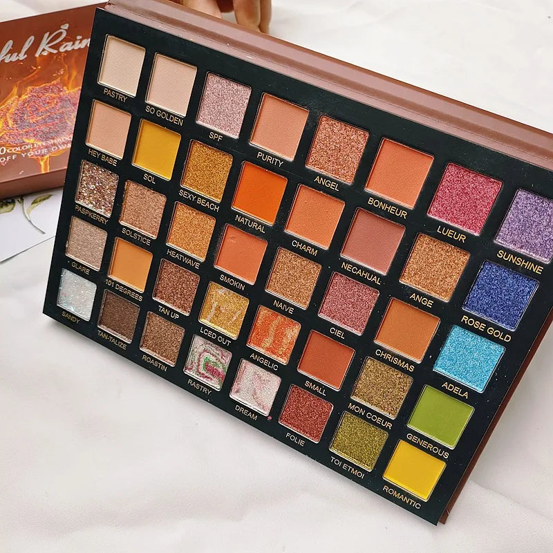 Colorful Rainbow 40 Color Eyeshadow Palette