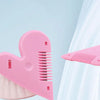 Children Heart Shaped Mini Hair Comb Layer Shaper Cutting Plastic Comb Razor Blades