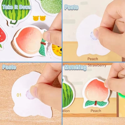 Early Childhood Quiet Book – Montessori-Inspired Learning Toy for Toddlers Kids Learning Book