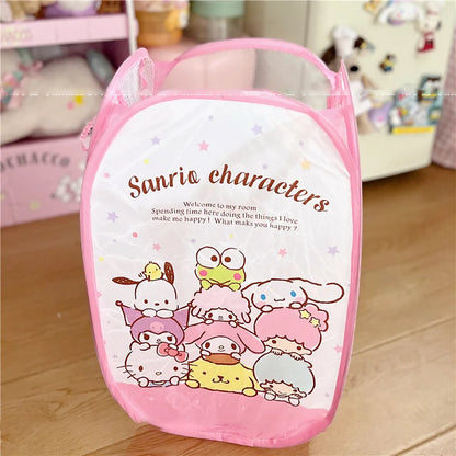 Anime Cartoon Kid Foldable Laundry Basket Laundry Bag Storage Bag