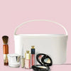 Travel Makeup Case Cosmetics Organizer With LED Light Mirror Cosmetic Box