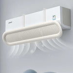 Leefasy Air Conditioner Deflector Detachable Air Deflector for Hanging Air Conditioner Wind Deflector