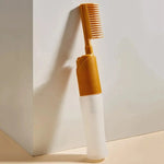 Hair Oil Applicator Bottle With Comb Brush