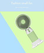 Rechargeable New Mini Portable Fan With Mobile Stand High Quality