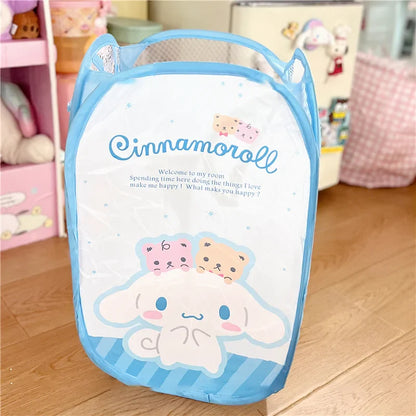 Anime Cartoon Kid Foldable Laundry Basket Laundry Bag Storage Bag