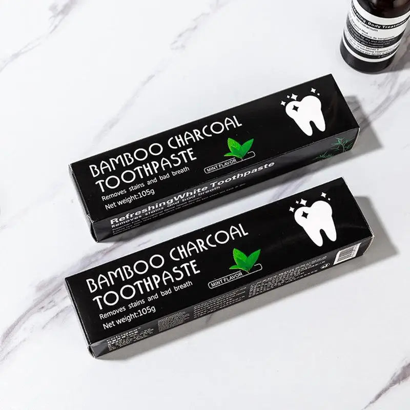 Bamboo Charcoal Toothpaste Removes Stains And Bad Breath 105g