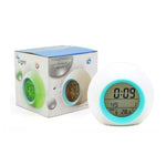 Cute Digital Alarm Clock Night Glowing