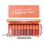 Dragon Ranee Pearly Lustre Lip Gloss 10pcs Set