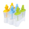 Ice Cream Popsicle Mold DIY Homemade Popsicle Box with Plastic Sticks