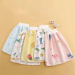 Baby Diaper Skirt Waterproof Urine Pants Washable Leakproof Skirt