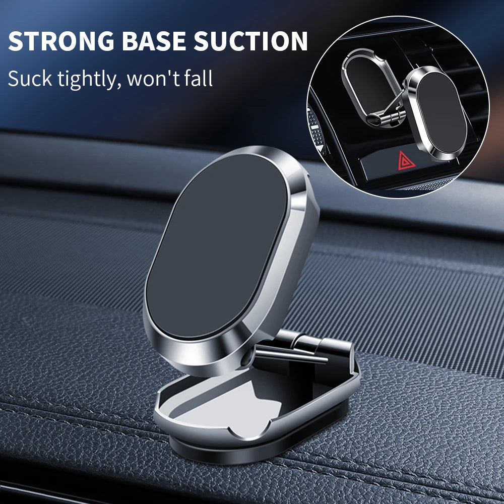 360° Rotation Magnetic Mobile Phone Holder For Car