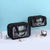 Double Layer Waterproof Travel Cosmetic Washbag Organizer