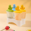 Ice Cream Popsicle Mold DIY Homemade Popsicle Box with Plastic Sticks