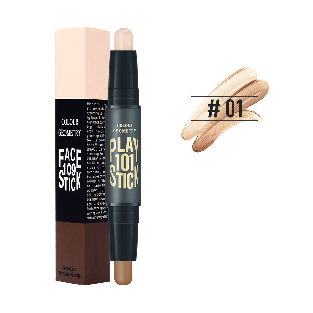 Face109Stick 2in1 Double-headed Highlight Contour Stick