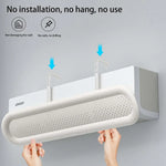 Leefasy Air Conditioner Deflector Detachable Air Deflector for Hanging Air Conditioner Wind Deflector