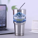 Stainless Steel Magic Mountain Ytong Mug With Lid And Straw