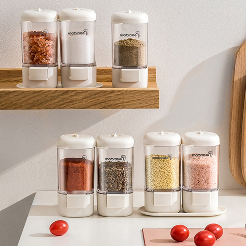 Portable Spice Shaker Push Type