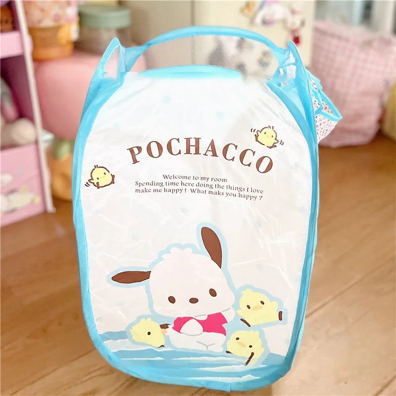 Anime Cartoon Kid Foldable Laundry Basket Laundry Bag Storage Bag