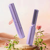 Mini 2in1 Professional Wireless Rechargeable Hair Straightener Curler Comb