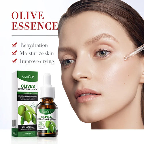 Sadoer Olive Leaf Hydrating Essence Facial Serum 15ml