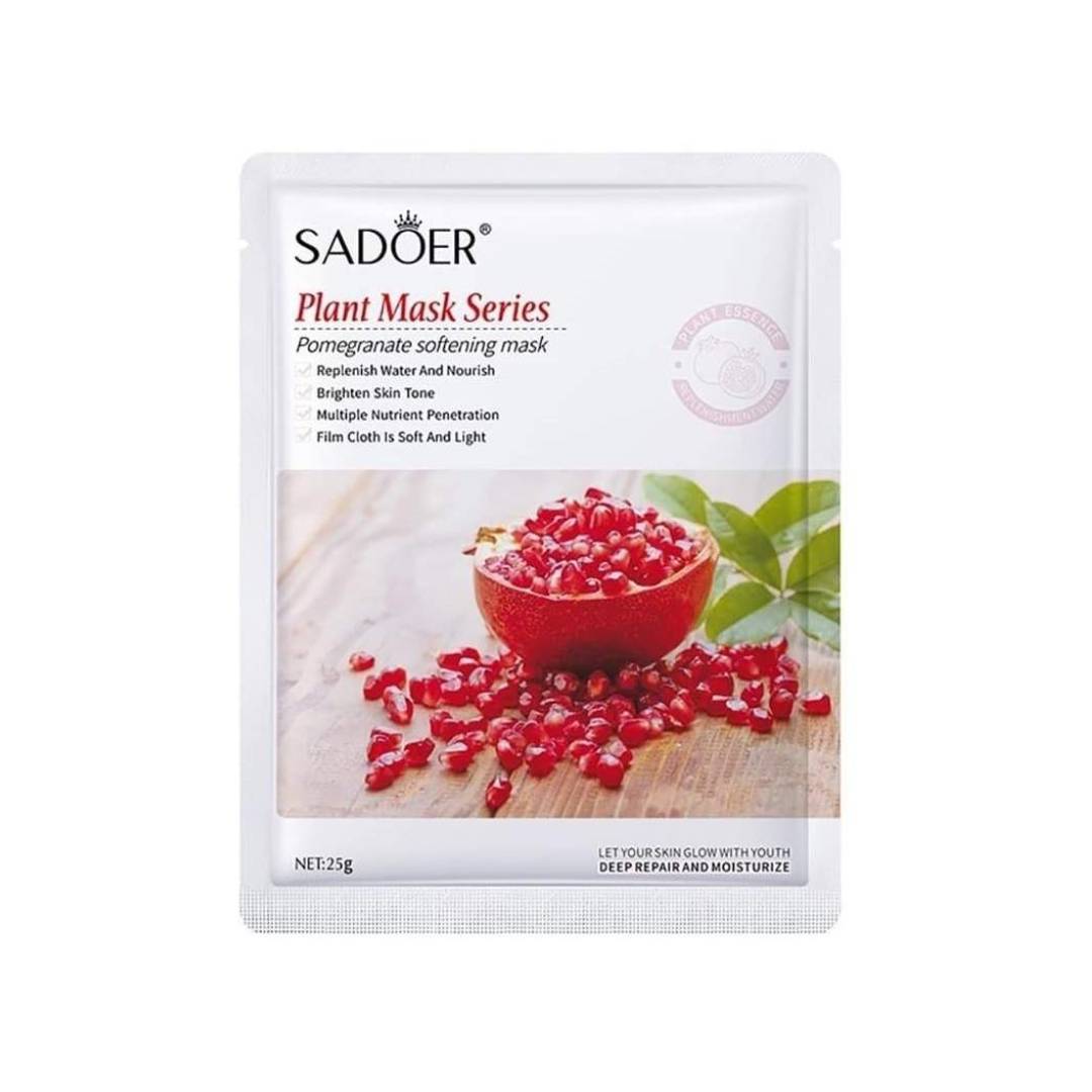 SADOER Pomegranate Softening Face Sheet Mask