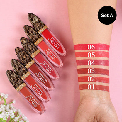 Emelie Lux Silk Shine Lipgloss Pack of 6